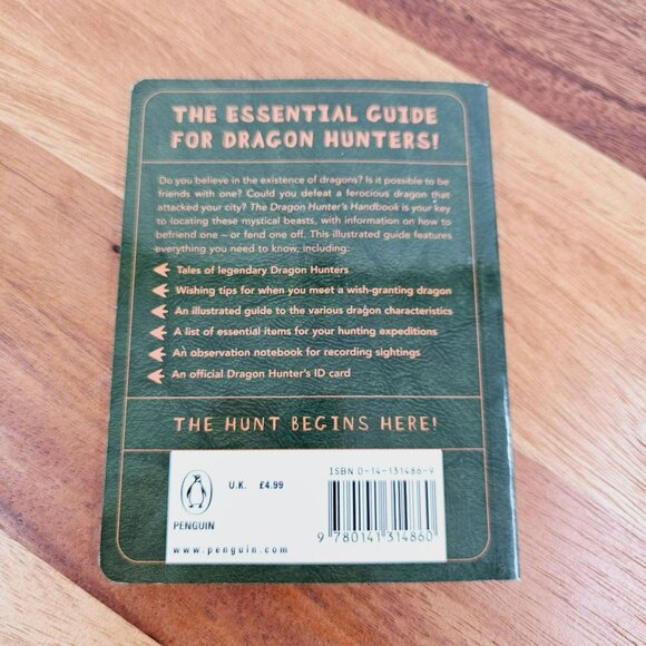 The Dragon Hunters Handbook Field Guides to Paranormal Paperback Book Vintage - Picture 10 of 11